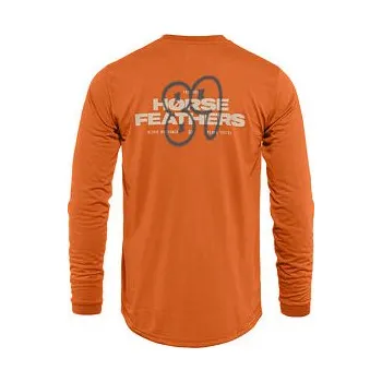 cyklistický dres Bike triko Fury LS - burnt orange velikost M