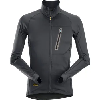 Pánská mikina Mikina LiteWork se zipem šedá M Snickers Workwear Velikost: L