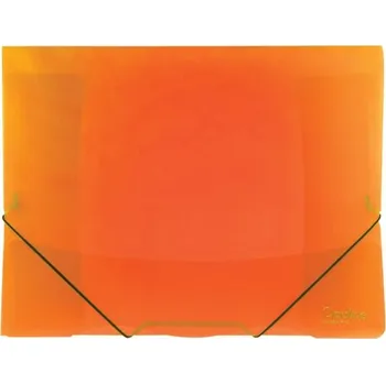 Karton PP Desky s chlopněmi Opaline a gumičkou A4 oranžové 251.825
