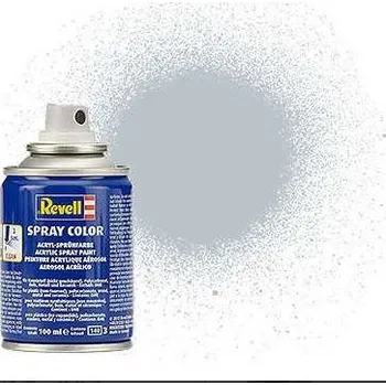Modelářská barva 34199 - Barva ve spreji metalická hliníková (aluminium metallic)(Revell 100ml)