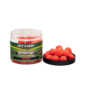 Boilies JetFish Jet Fish Method pop up RED SPICE 16mm 60g