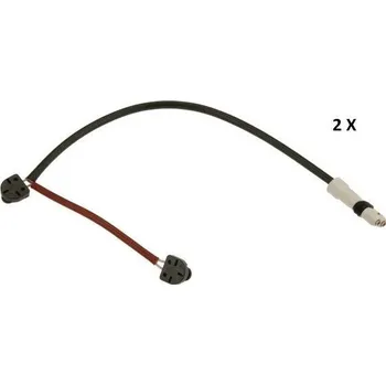 Brzdová destička Výstražný kontakt, opotřebení obložení TRW GIC318