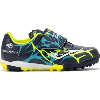 Turfy Dětské turfy Joma SUPER COPA JR 30 Tmavě modrá, Modrá, Tyrkysová, Žlutá