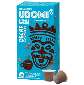 UBOMI Arabica bezkofeinové kávové kapsle CO2 10 ks