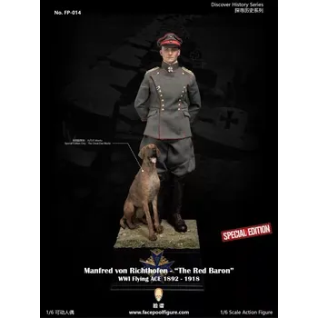 Figurka Figurka Manfred Von Richthofen The Red Baron (Special Edition) - Flying ACE 1892-1918 Action Figure 1/6
