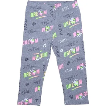 Dívčí oblečení Dívčí 3/4 legíny Kugo - Dream, šedá, vel. 140