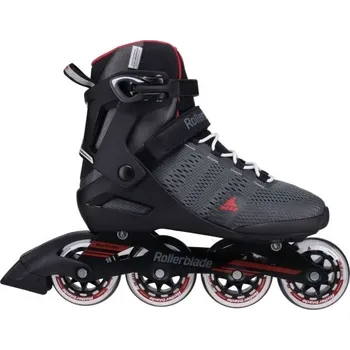 Pánské inline brusle Rollerblade SPARK 84 27.5 Tmavě šedá, Černá, Červená