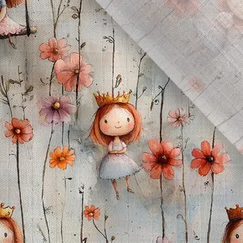 Plenkový bambusový mušelín Takoy princezna rusovláska