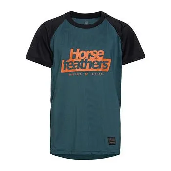 cyklistický dres Dětský bike dres Spike - petrol/black velikost M