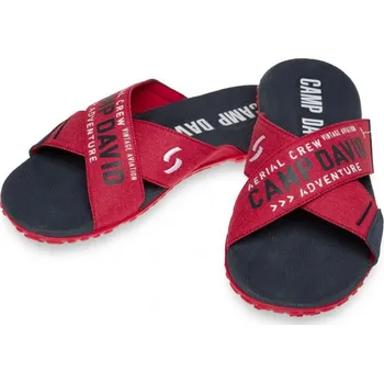 Pánské pantofle PANTOFLE CU2500-8231-23 Červená, 45