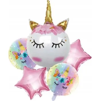 Balónek Fóliové balónky Jednorožec Unicorn - sada balónků