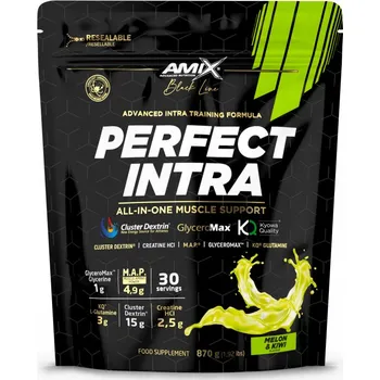 Fitness Amix Black Line Perfect Intra 870 g Příchuť: kiwi-meloun