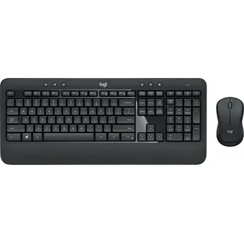 Logitech set MK540 ADVANCED, Bezdrátová klávesnice + myš/ 2.4GHz/ USB přijímač/ CZ/SK/ černý, 920-008688
