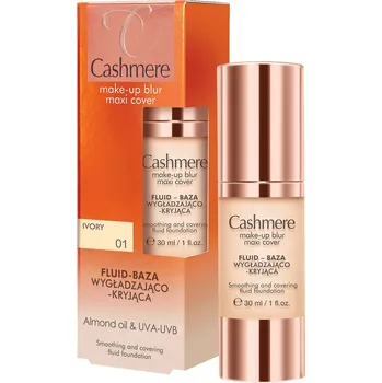 Make-up Cashmere Make-Up Blur Maxi Cover vyhlazující a krycí fluid na fluidní bázi 01 Ivory 30ml