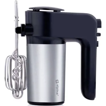 Kuchyňský robot Alpina Switzerland 871125247348 ruční šlehač, 400 W, stříbrná, černá