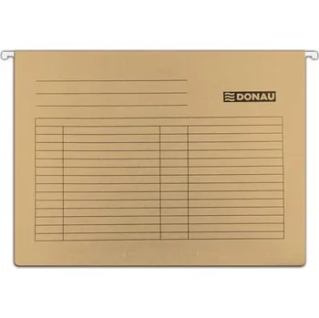 Karton PP Závěsné desky Donau - hnědé, 5 ks 197.305