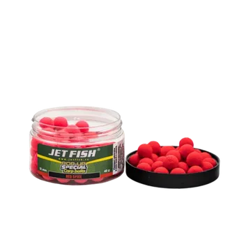 Boilies JetFish Jet Fish Method pop up RED SPICE 12mm 40g