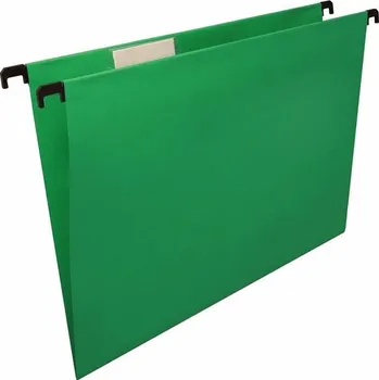 Karton PP 433.7600 Závěsné papírové desky A4 25 ks Zelené
