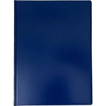 Karton PP Uzavíratelné desky SPORO, A4, spodní plastové kapsy, modré 135.612