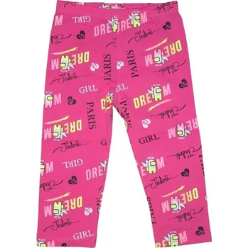 Dívčí 3/4 legíny Kugo - Dream, růžová, vel. 146