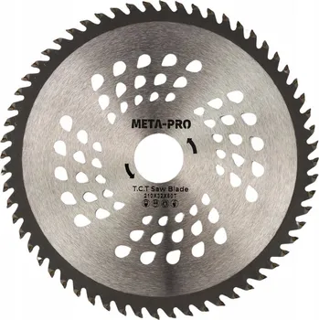 Vrták KOTOUČ NA DŘEVO PIŁA TARCZOWA NA DŘEVO S KARBIDEM 210x32x60Z