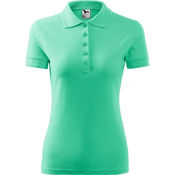 Dámská košile Malfini Pique Polo 200 Dámská polokošile 210 mátová L
