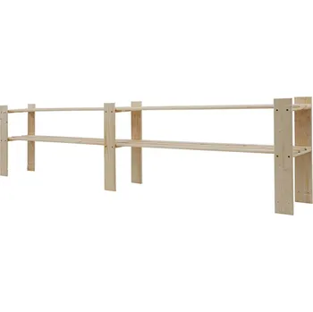 regál Dřevěný regál 50 x 170 x 28 cm