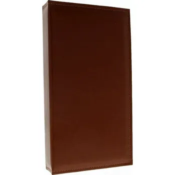 Fotoalbum Kožené fotoalbum 10x15/300 QUEEN sv. hnědé GEDEON