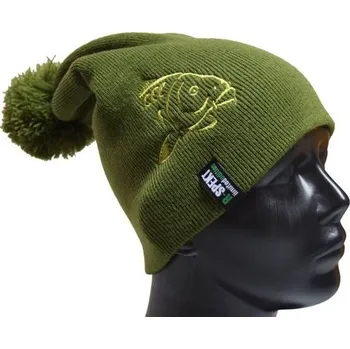 Čepice R-Spekt Kulich PomPom beanie khaki