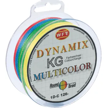 WFT Splétaná Šňůra Round Dynamix KG Multicolor 300 m - 0,25 mm 23 kg