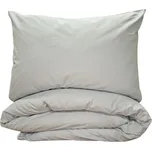 Olzatex povlečení Uni šedé bavlna 140x200, 70x90 cm