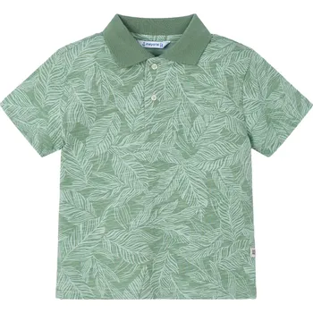 MAYORAL chlapecká polokošile KR zelená vel. 128 cm