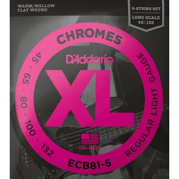 Struna pro kytaru a smyčcový nástroj D'Addario Ltd Struny D'Addario pro baskytaru