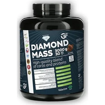 Protein GF nutrition Diamond MASS 3000g Vanilla cream (dostupnost 5 dní) + DÁREK
