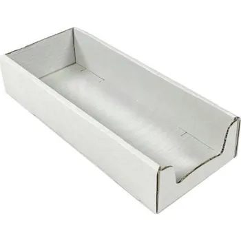 Archivační box Archivační a skladovací box - 330x143x68 mm Bílá 10 ks