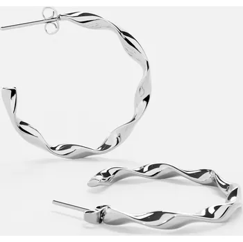 Náušnice NÁUŠNICE WAVES, stříbrná -