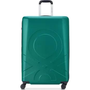 Cestovní kufr Delsey X Benetton Fabrica 76 cm 376682103 - zelený 104 l
