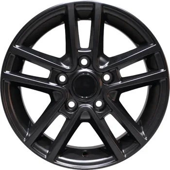 Příslušenství pro přívěs PKTECHNIK Hliníkové kolo R14, 5.5Jx14 H2 ET30, 5x112, Black