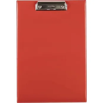 Karton PP Psací podložka s klipem A4, 10 listů, červená 647.523