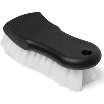 Kartáč na čištění pneumatik s nylonovými vlákny, bílý