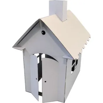 Dětský domeček Futrale Domeček - 600x1040x1300 mm Bílý 1 ks