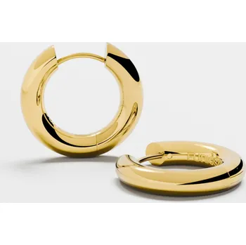 Náušnice NÁUŠNICE SMALL HOOP, pozlacení 18k zlatem -