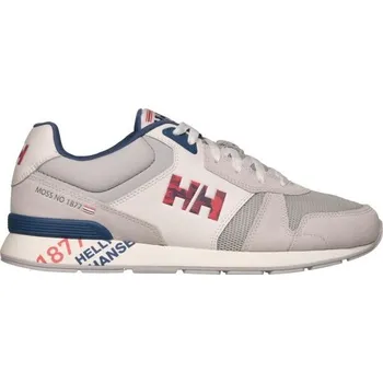 Pánská móda Pánská volnočasová obuv Helly Hansen ANAKIN LEATHER 2 11.5 Šedá, Bílá, Tmavě modrá, Červená