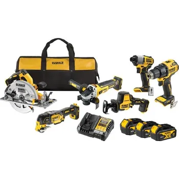 Sada nářadí DeWALT Nářadí - 11dílná sada AKU nářadí, baterií a nabíječky DCK608M3