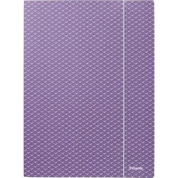 ESSELTE Desky s chlopněmi Colour'Breeze,A4,karton,levandulové 360.600