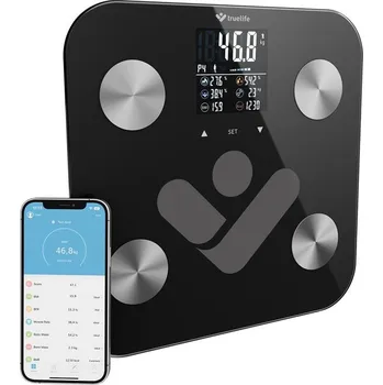 Osobní váha TrueLife FitShape S6 BT Black Černá