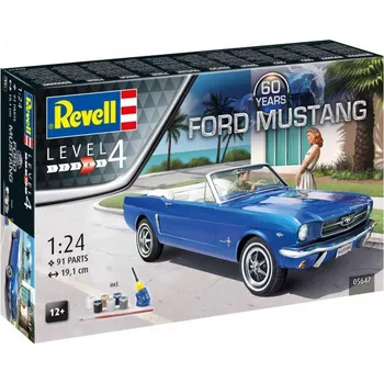 Plastikový model Gift-Set - 60th Anniversary Ford Mustang (1:24) - 05647