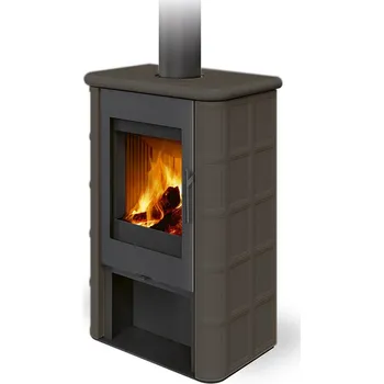 Krbová kamna ROMOTOP SIENA N 02 keramika steel 58507 - kachlová krbová kamna