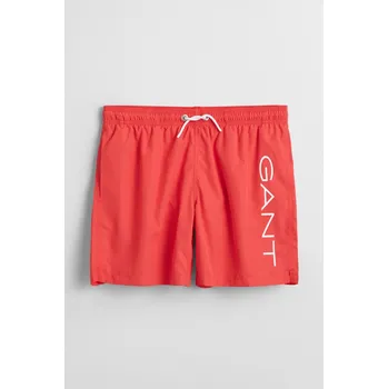 Chlapecké plavky PLAVKY GANT LIGHTWEIGHT SWIM SHORTS WATERMELON RED