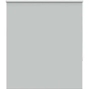 vidaXL Roleta zatemňovací šířka látky 116,6 cm polyester [4011652] Barva: světle šedá